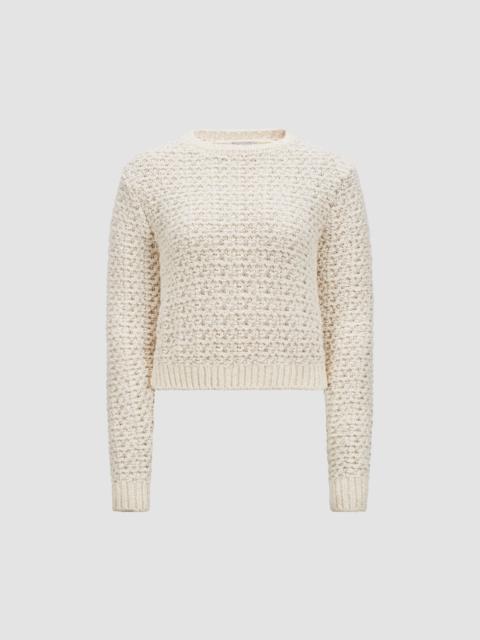 Textured Cotton Sweater