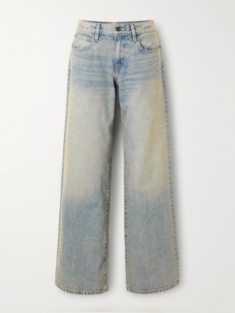 Mica Low-rise Wide-leg Jeans