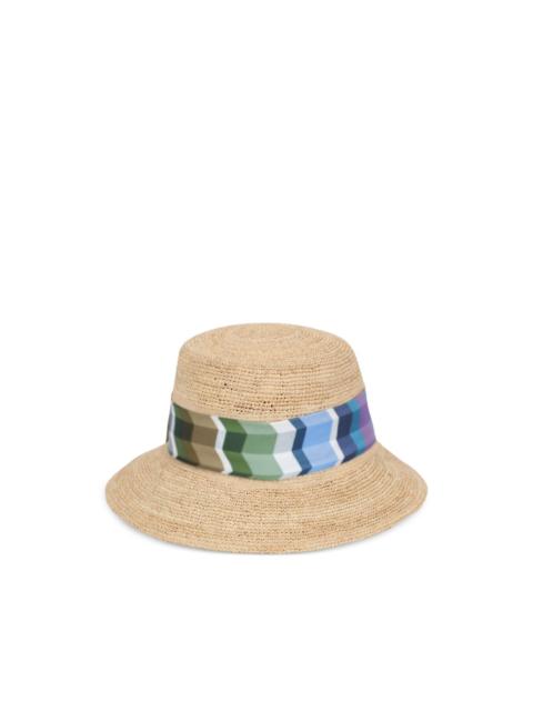 tie-detail hat