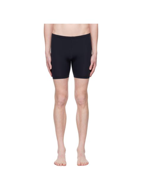 Black Jersey Swim Shorts