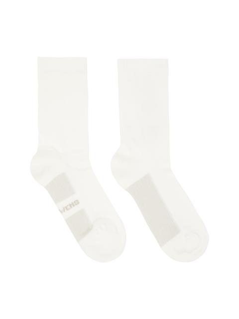 Off-White Temple Glitter Socks