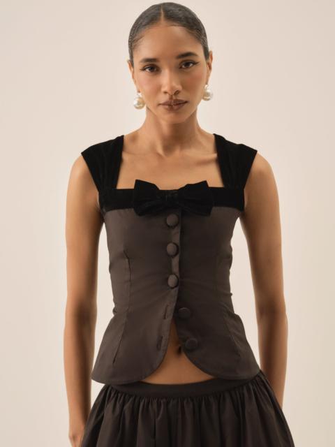 Train Station Poplin Top