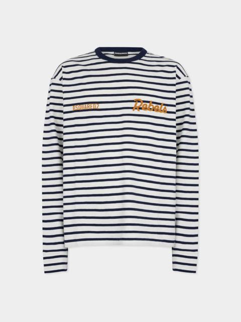 DSQUARED2 REBELS LOOSE FIT T-SHIRT