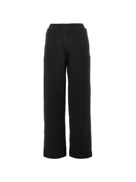 elasticated-waist track pants