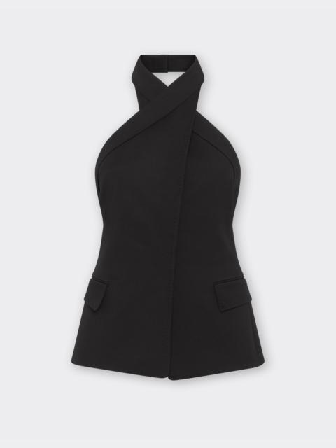 Gilet in comfort wool