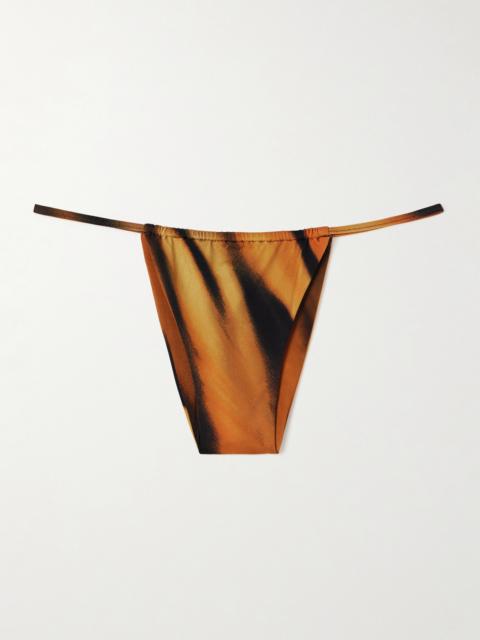 + Roberto Cavalli Signature Swim String Bikini Bottom