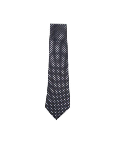 geometric-pattern tie