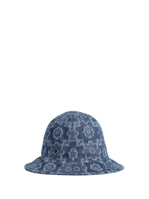 Ff Denim Cloche Hat
