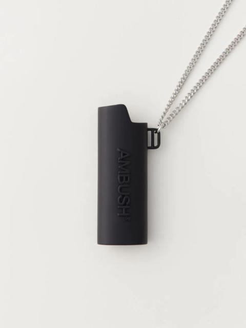 logo lighter case pendant necklace