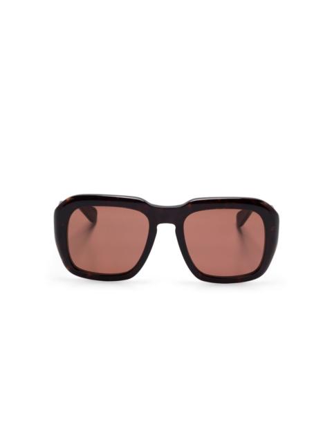 square-frame sunglasses