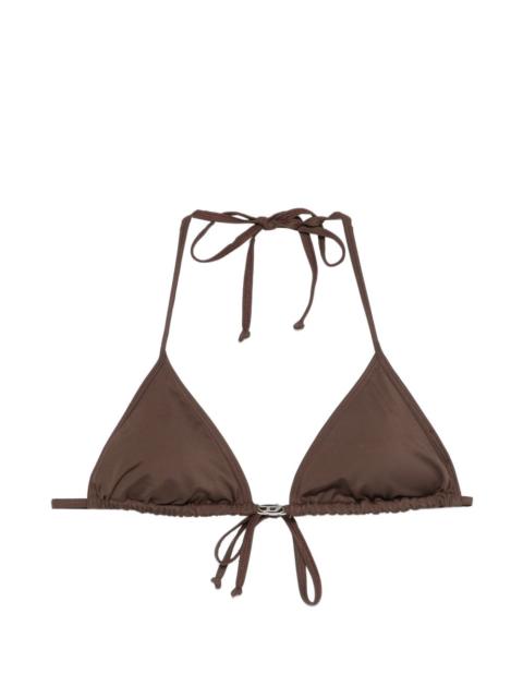 Elettra-Dnm tie-string bikini top