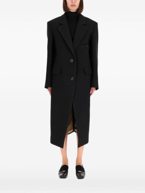 single-breasted coat