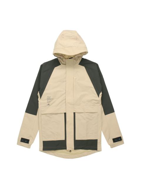 adidas TH PARKAR Hooded Jacket Men Brown GF4016