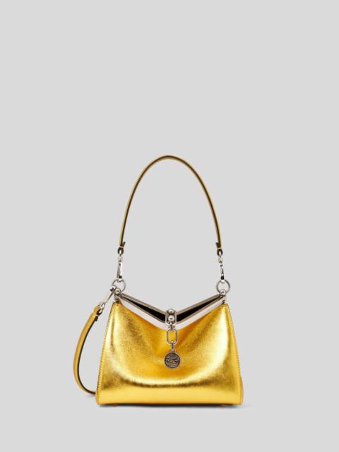 SMALL LAMINATED VELA BAG