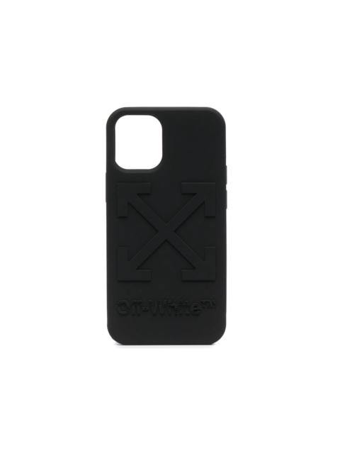 OFF-WHITE Arrows Rubber iPhone 12 Mini Case Black