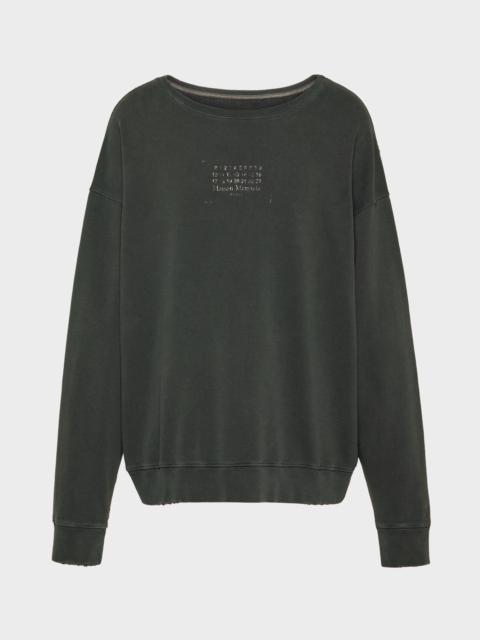 Stamp logo sweatshirt