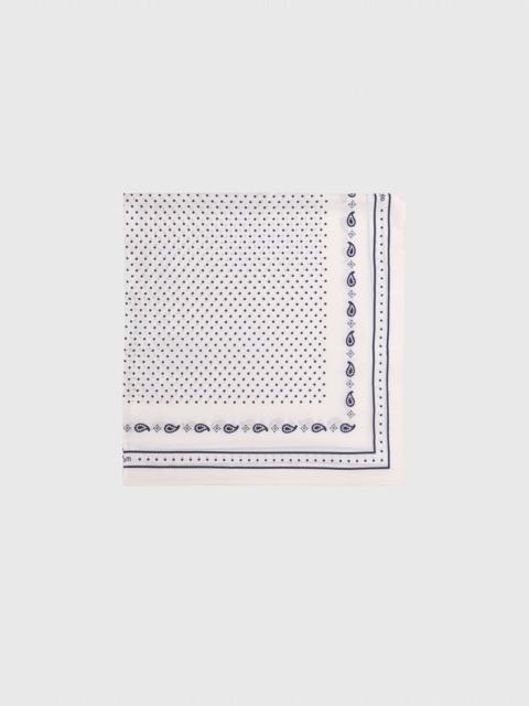 90x90 printed silk scarf