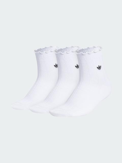 U ORI RUFFLE 3-PACK QUARTER