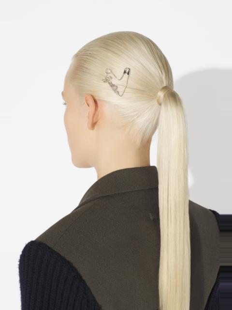 THE HEART SAFETY PIN HAIR CLIP