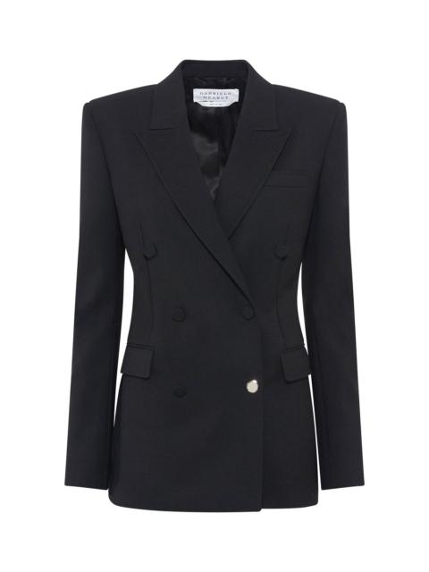 Gavin Blazer in Black Recycled Wool
