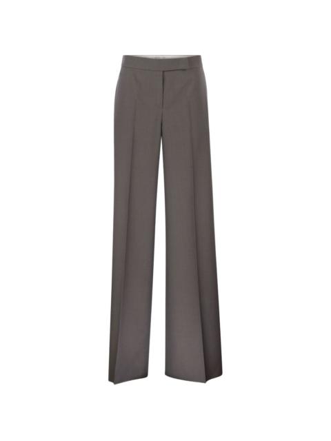 pressed-crease pants