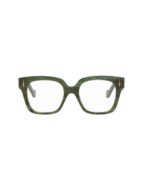 Green Anagram Glasses