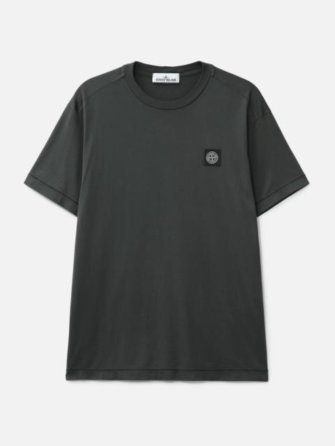 60/2 COTTON JERSEY SHORT-SLEEVE T-SHIRT WITH COMPASS PATCH