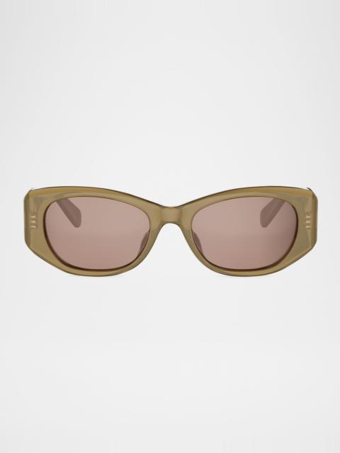3 Dots Oval Sunglasses