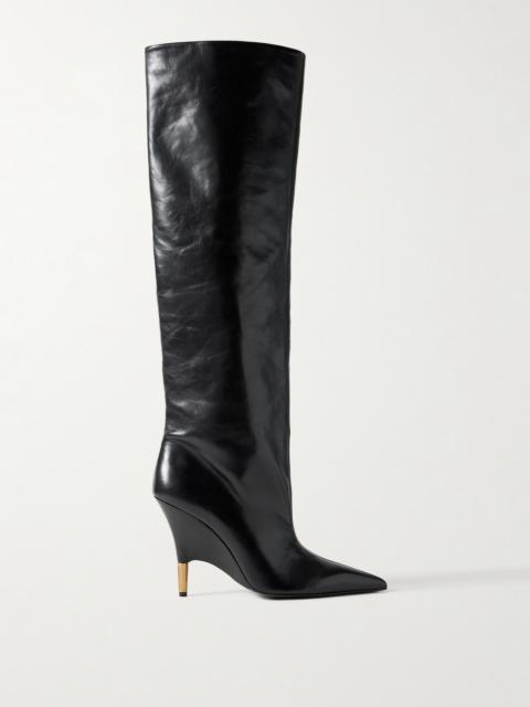 Bella Leather Knee Boots