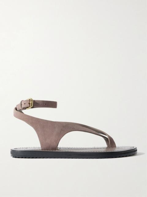 Millar suede sandals Chocolate