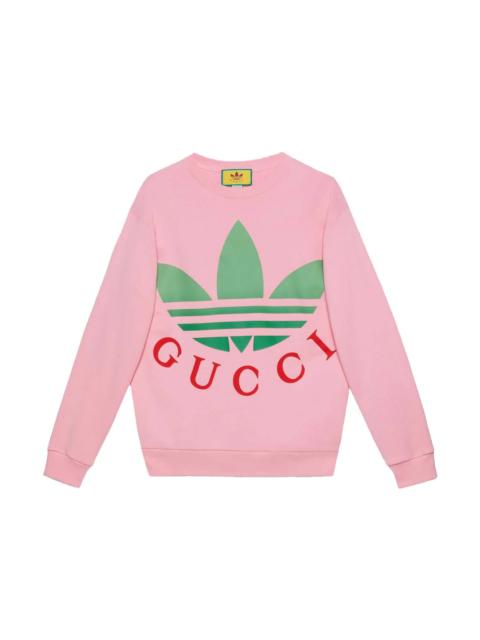 adidas x Gucci cotton jersey sweatshirt