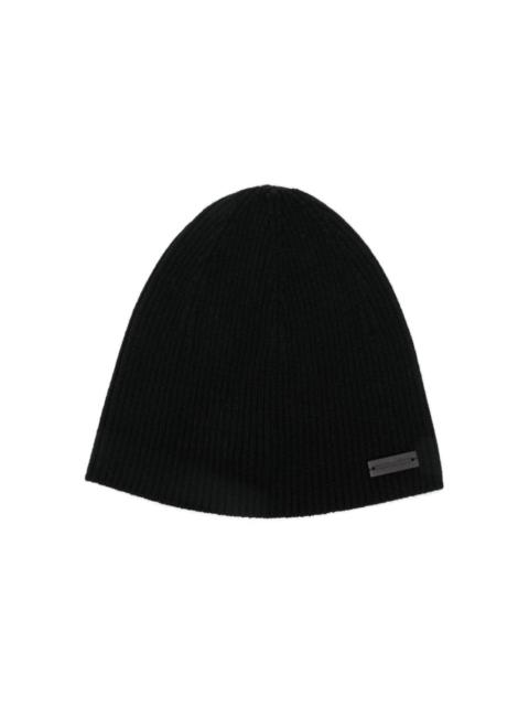ribbed beanie