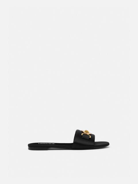 Medusa '95 Satin Flat Sandals