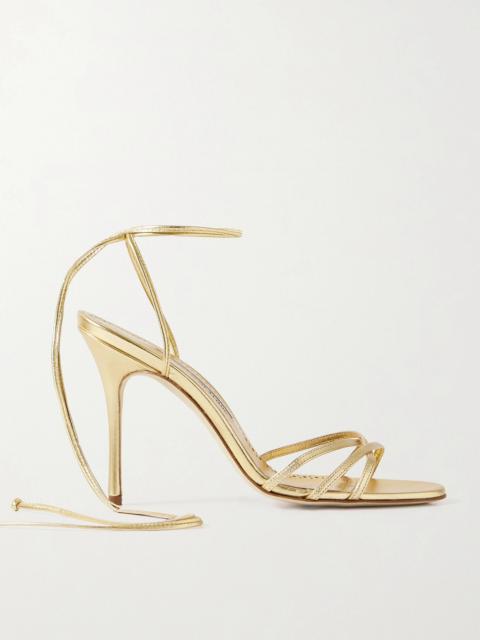 Leva 105 Metallic Leather Sandals