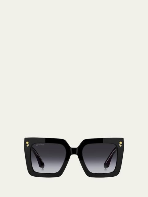Square Acetate Sunglasses
