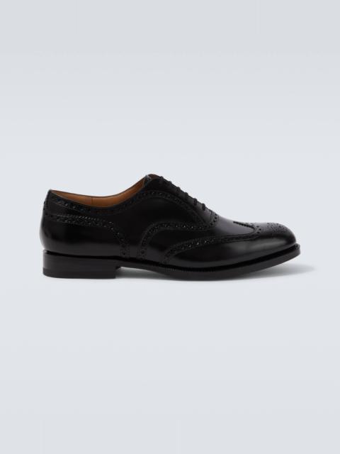 Burwood leather brogues