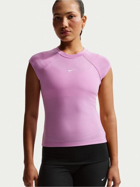 Nike Sportswear Chill Knit Women's Tight Short-Sleeve Ribbed Top
