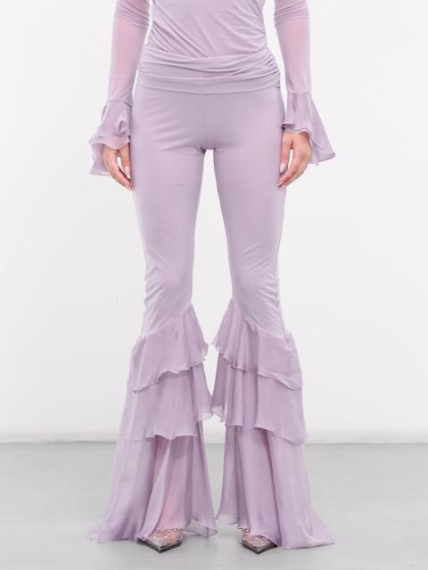 Chiffon Ruffle Pants
