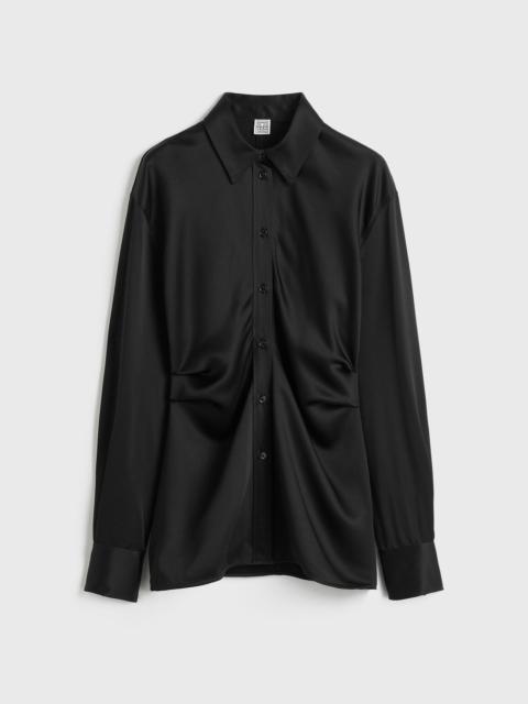 Slouch waist shirt black