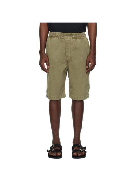 Khaki Tyler Denim Shorts