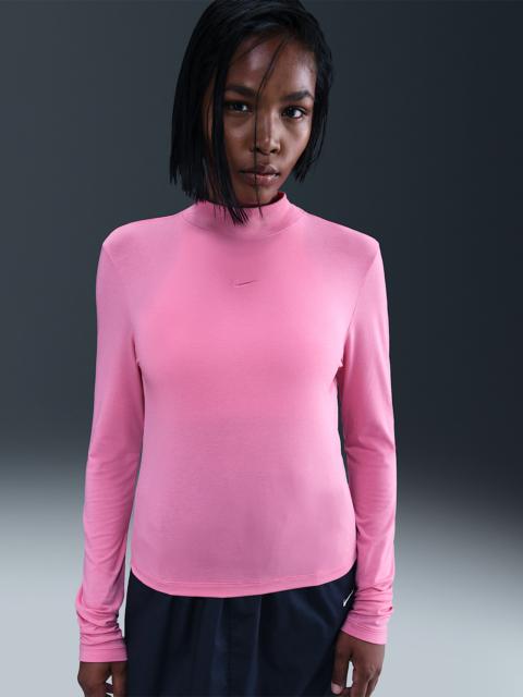 Nike Sportswear Chill Knit Women's Slim Long-Sleeve Mock-Neck T-Shirt