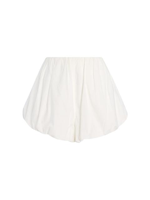 Exclusive Riviera Aurelia Cotton Shorts white