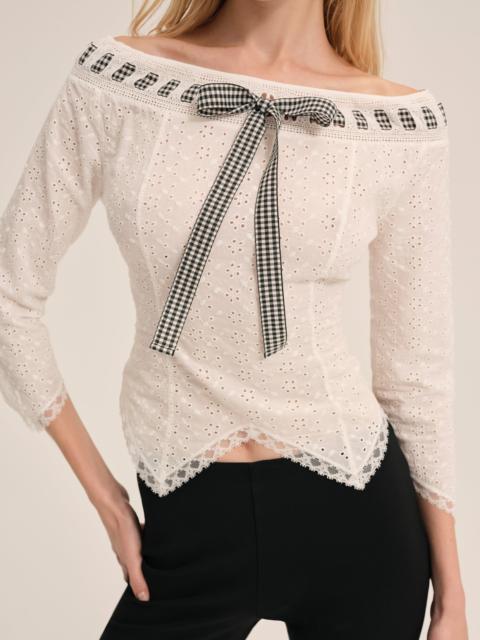 Rosie Ribbon Top