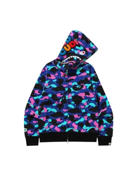 BAPE x Kid Cudi Shark Full Zip Hoodie 'Navy'