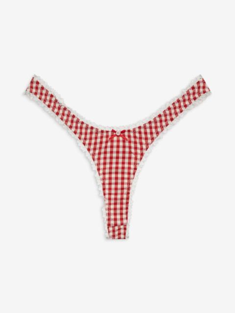Scotch Bonnet Gingham Panty
