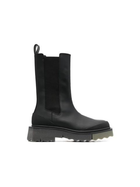 OFF-WHITE Calf Sponge Chelsea Boot Black (Women's)