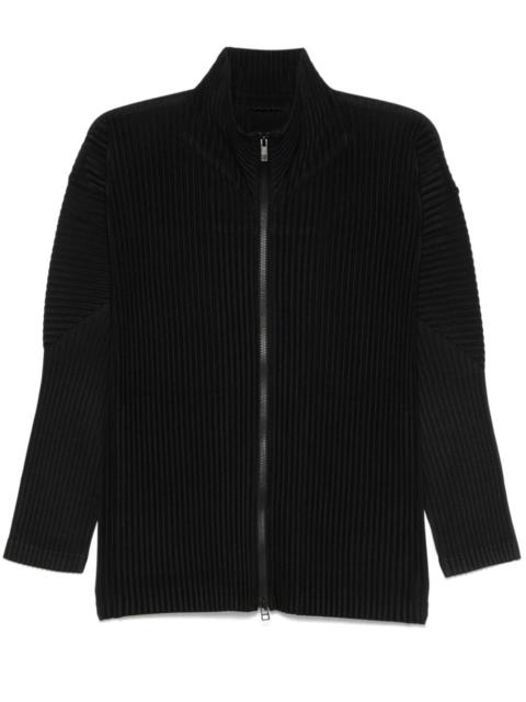 plissé jacket