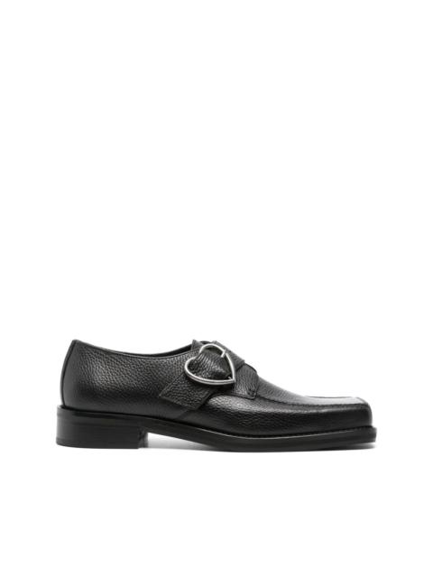 leather loafers