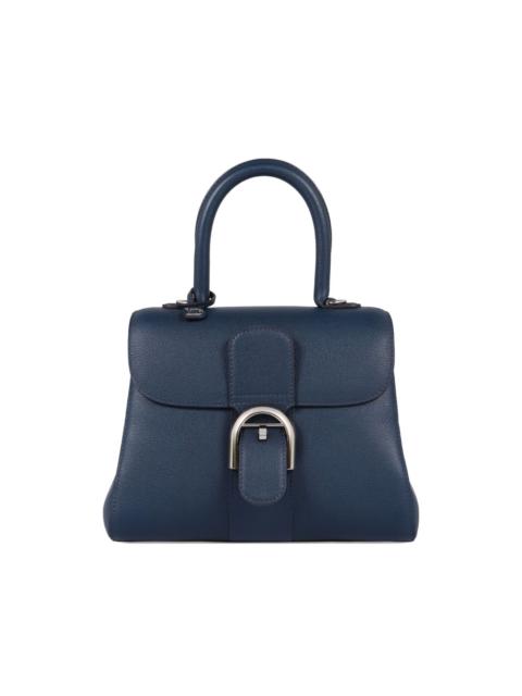 Brillant PM pebbled leather flap bag
