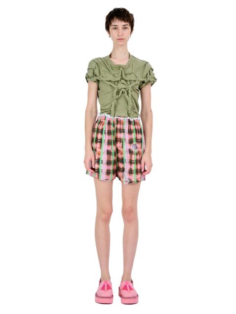 REGENERATIVE PLAID ODEON BOXER